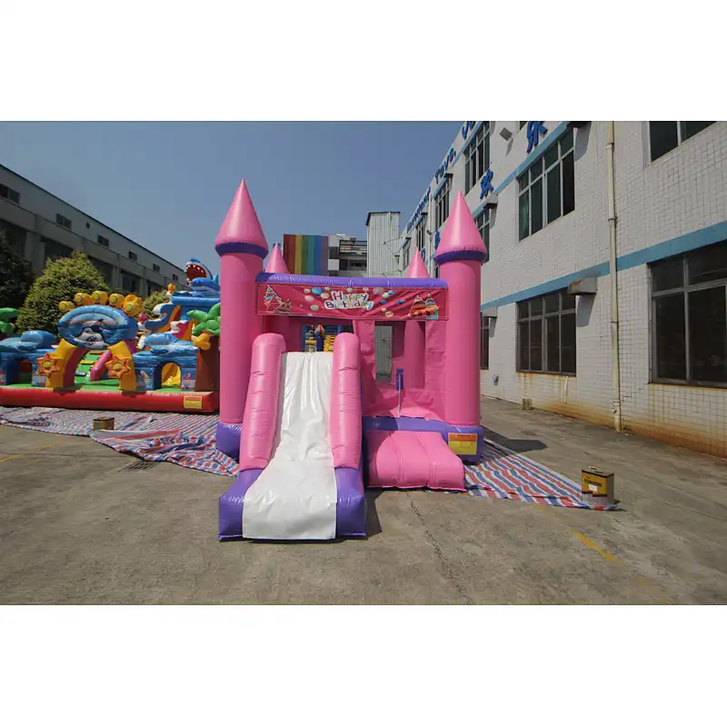 Inflatable customized princess bouncer-5.5x4x4m