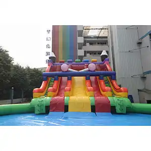inflatable candy theme water park-24x23x6m