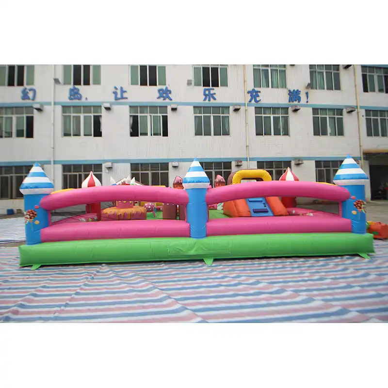 inflatable candy theme bouncer-5x7x2m