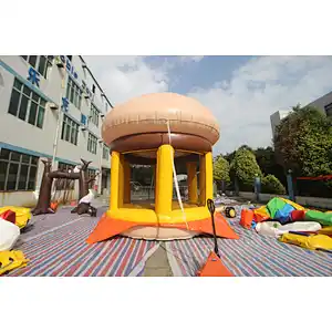 inflatable hamburger bouncer-4.85x4.85x4.5m