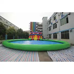 inflatable candy theme water park-24x23x6m