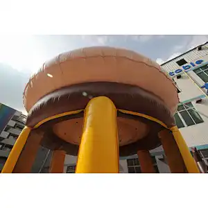 inflatable hamburger bouncer-4.85x4.85x4.5m