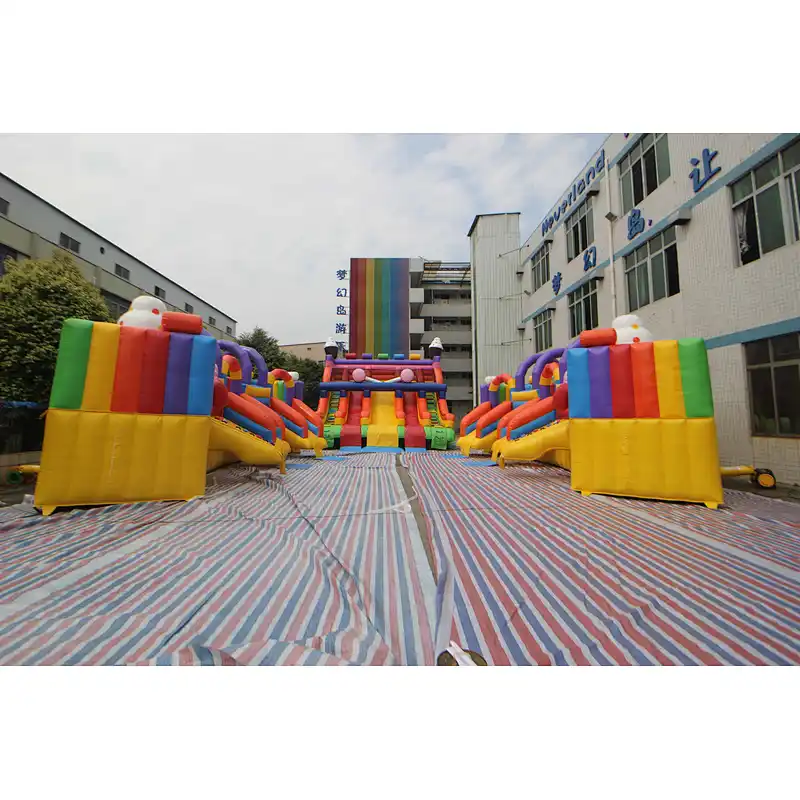 inflatable candy theme water park-24x23x6m