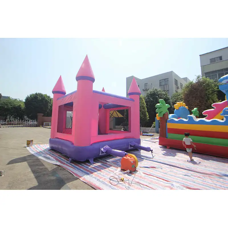 Inflatable customized princess bouncer-5.5x4x4m