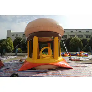 inflatable hamburger bouncer-4.85x4.85x4.5m