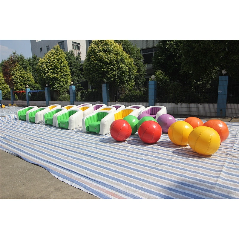 Inflatable Chair-94.5x86x69cm Inflatable ball-65cm