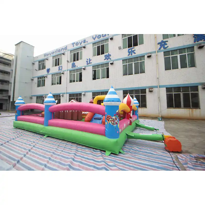 inflatable candy theme bouncer-5x7x2m