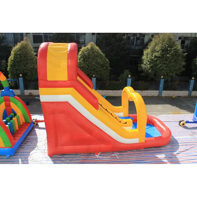 Inflatable simple water slide-8x4x6m