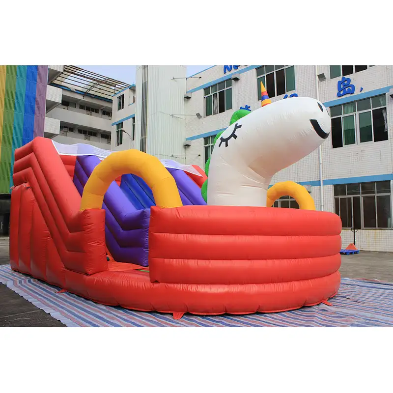 Inflatable unicorn slide-8x6x4.5m