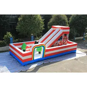 Inflatable Christmas theme fun city-10x5x4.15m