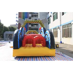 inflatable zebra theme obstacle-3x8x3.8m
