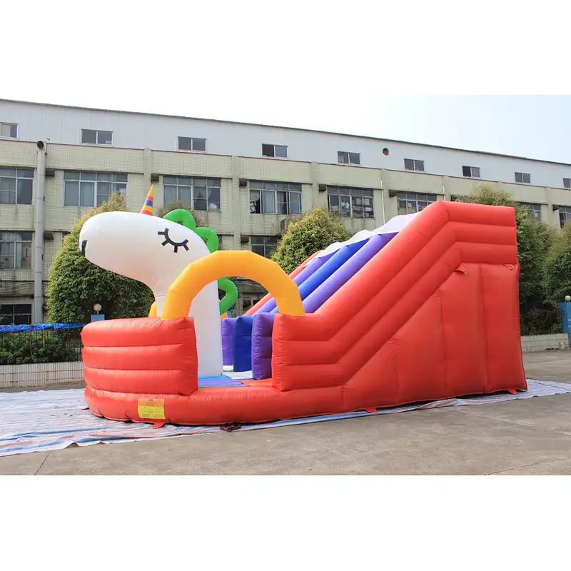 Inflatable unicorn slide-8x6x4.5m