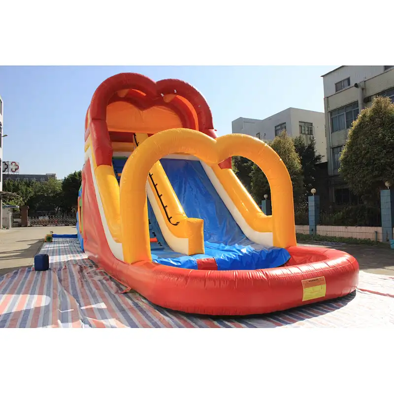 Inflatable simple water slide-8x4x6m