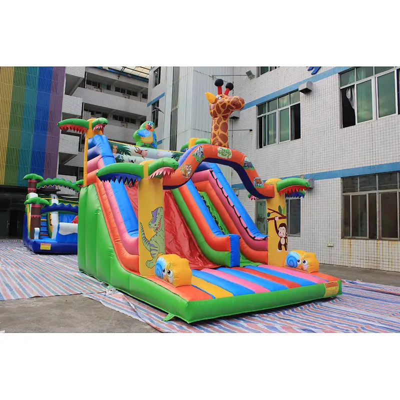 Inflatable Giraffe slide-6x4x4.5
