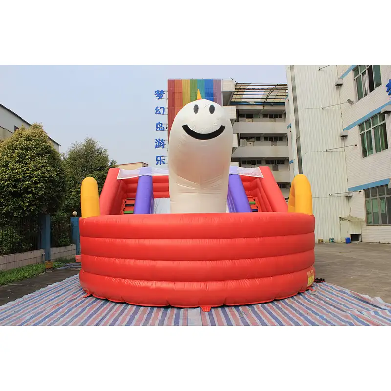 Inflatable unicorn slide-8x6x4.5m