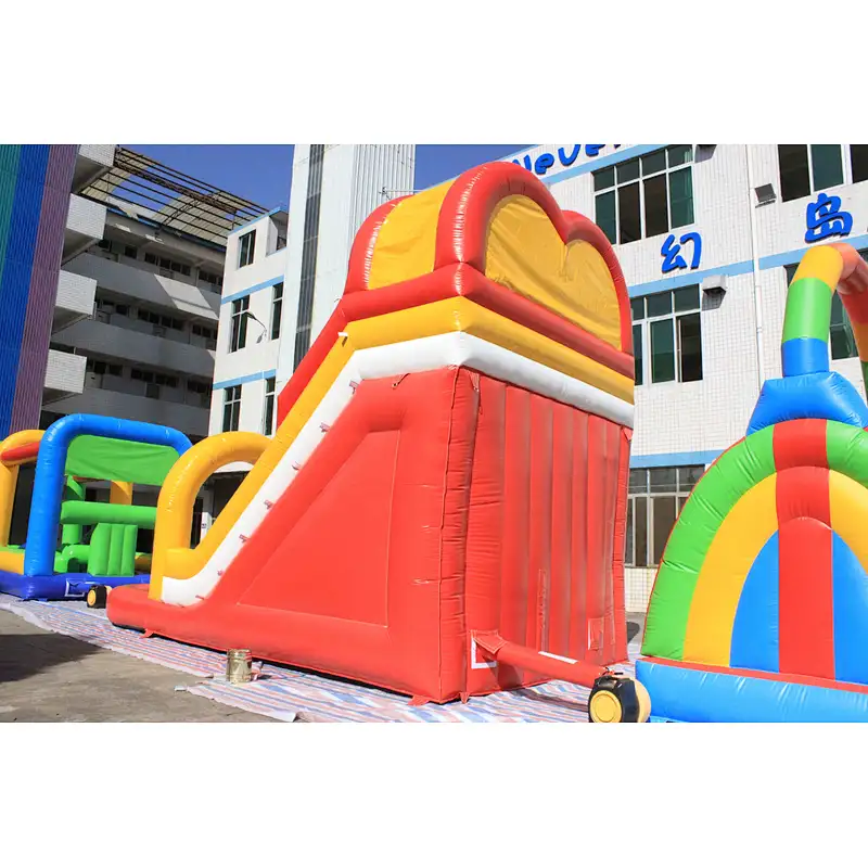 Inflatable simple water slide-8x4x6m