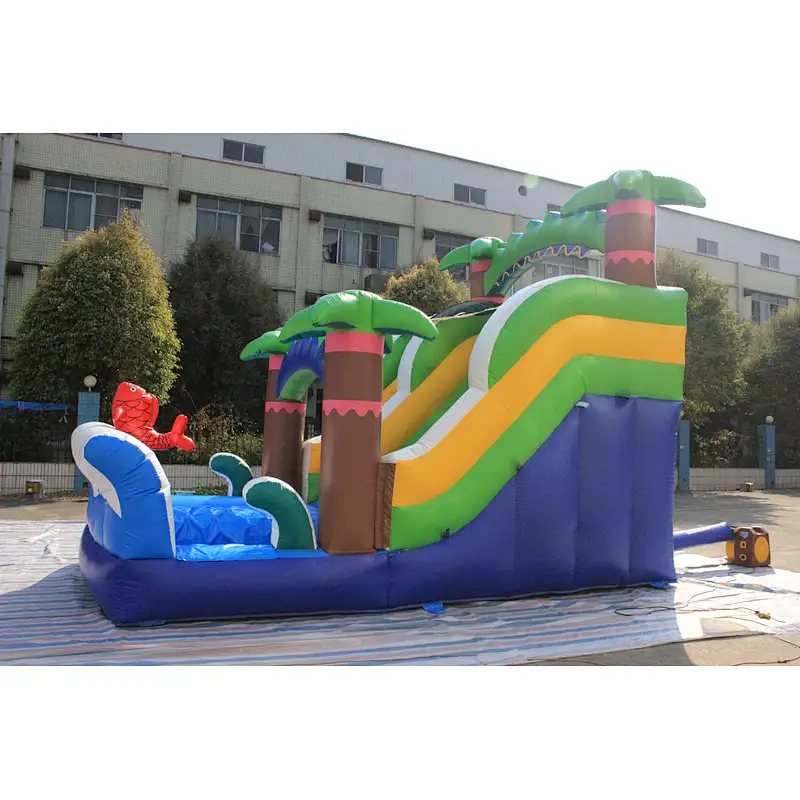 Inflatable coconut tree slide-5x3x4m