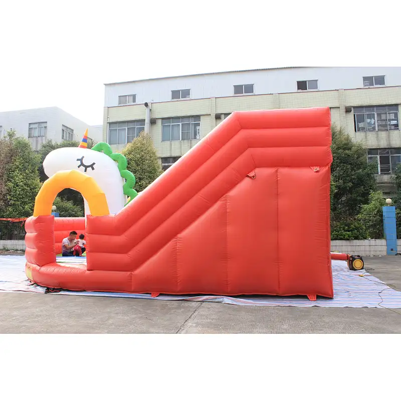 Inflatable unicorn slide-8x6x4.5m