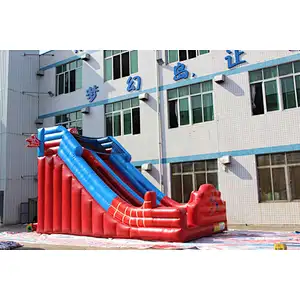 Inflatable spider man slide-8x4x5.5m