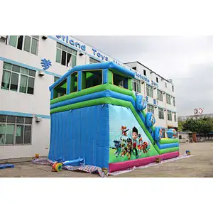 inflatable paw patrol slide-9x6m