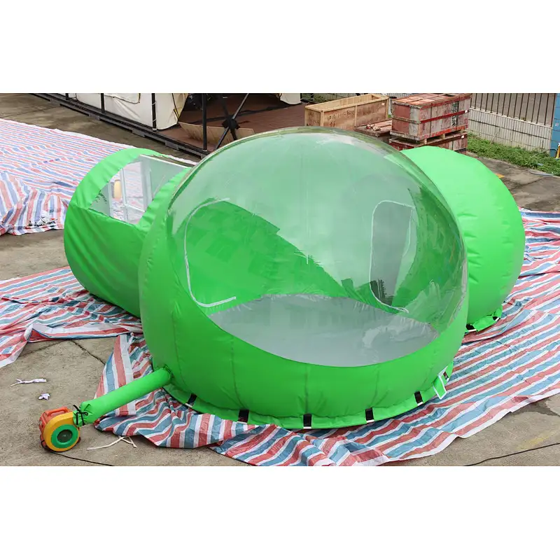 Inflatable green bubble ball-4+2.5+2m