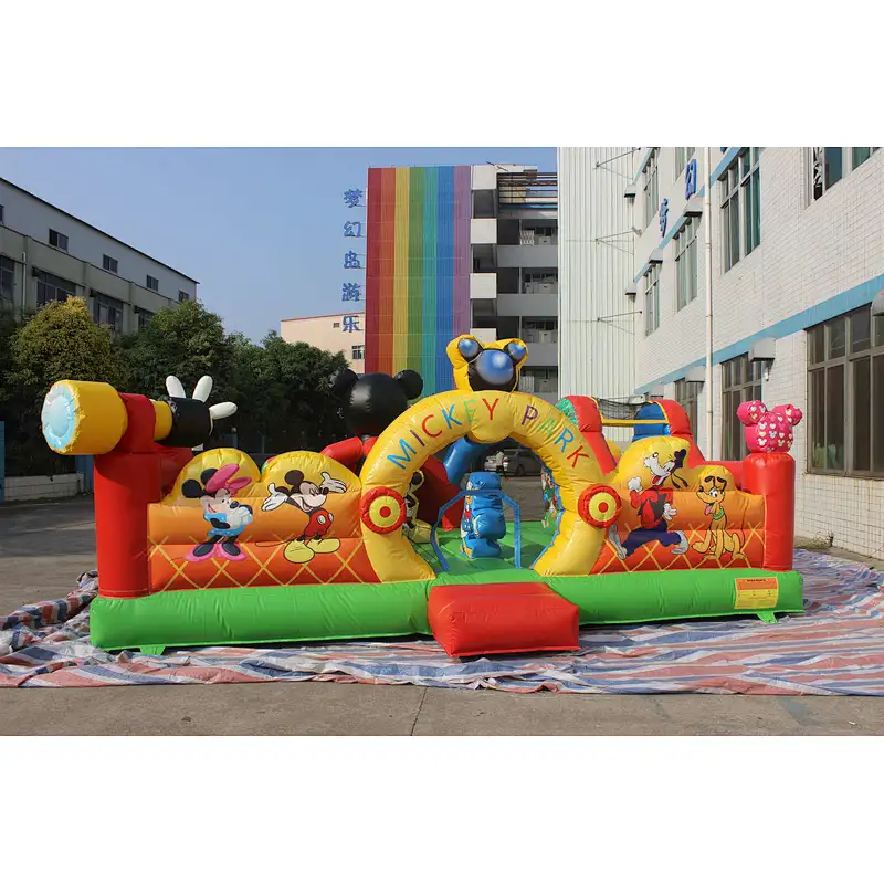 Inflatable Mickey fun city-6x6m