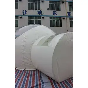 Inflatable white bubble ball-5+3+2m