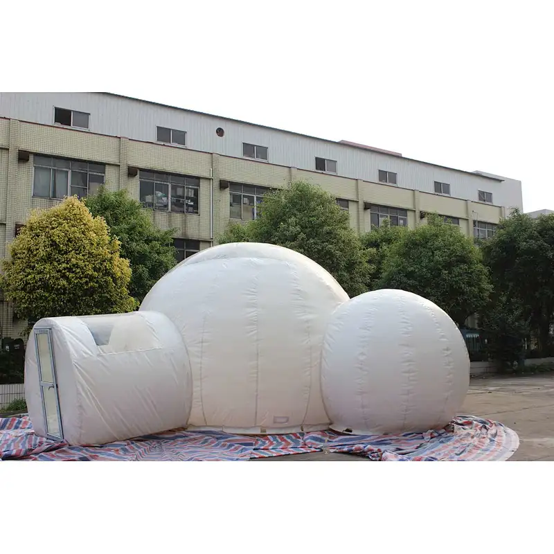 inflatable white bubble ball-5+2.5+2m