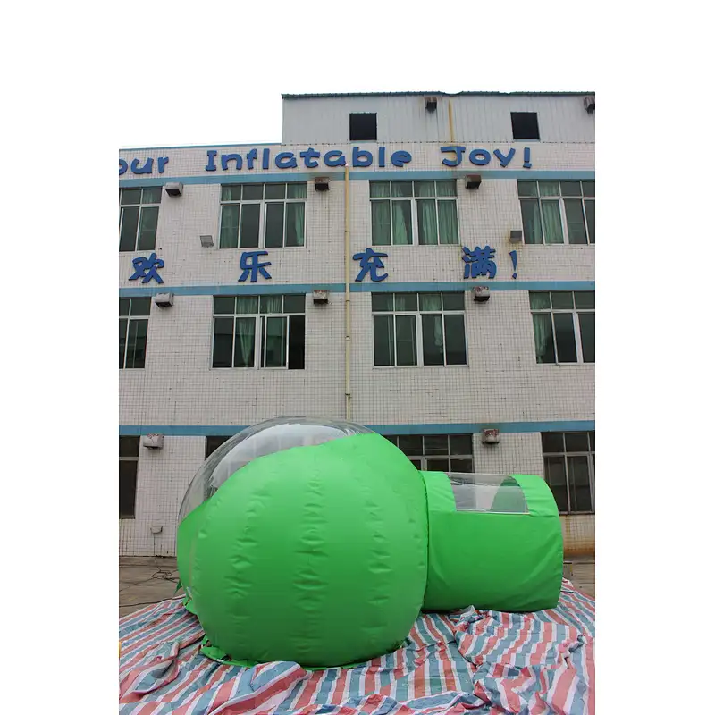 Inflatable green bubble ball-4+2.5+2m