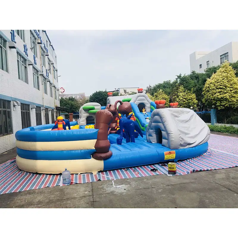 Inflatable submarine world fu city