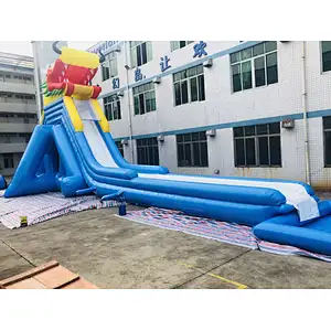 inflatable giant water slide-30x9x8m