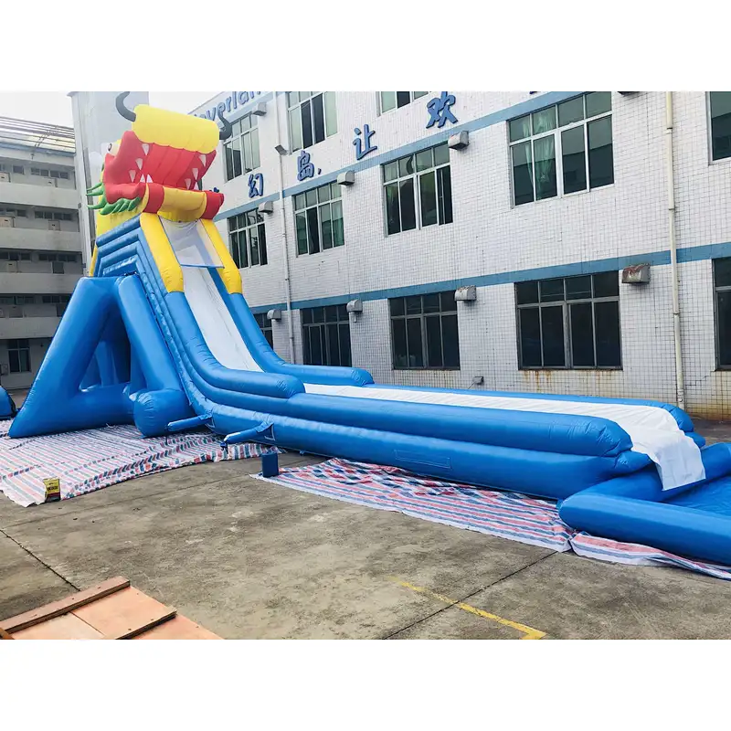 inflatable giant water slide-30x9x8m