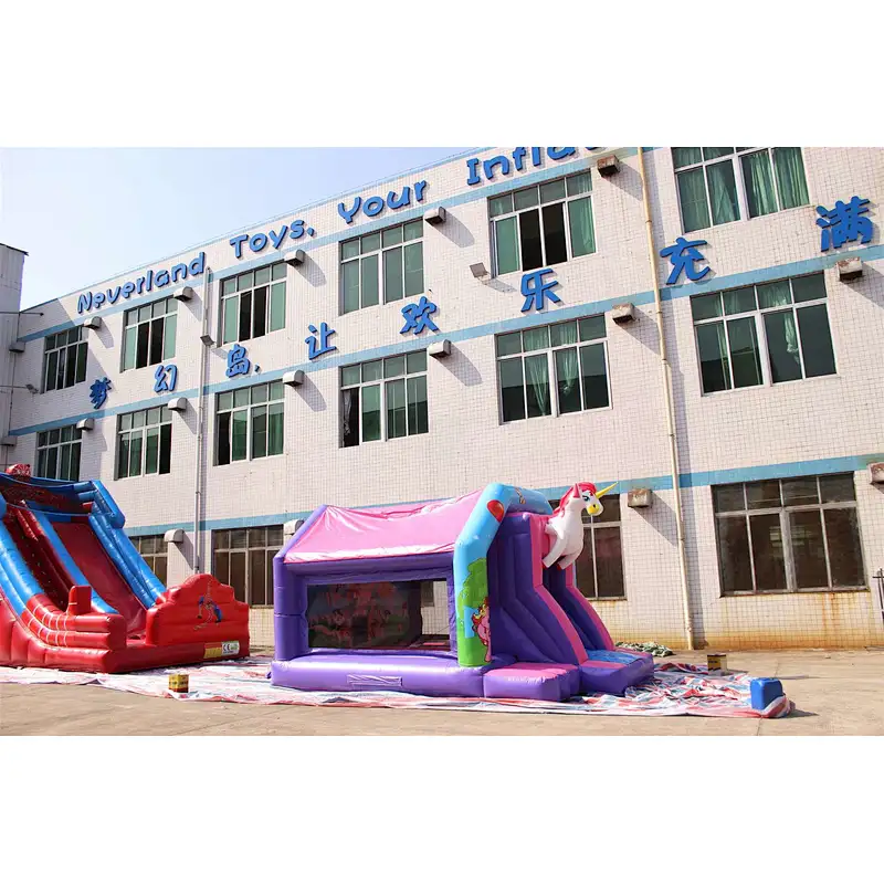 Inflatable unicorn bouncer