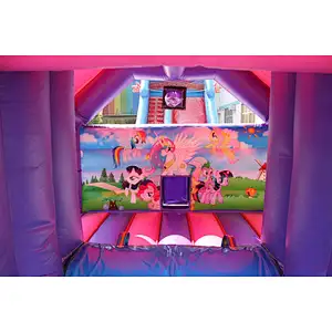 Inflatable unicorn bouncer