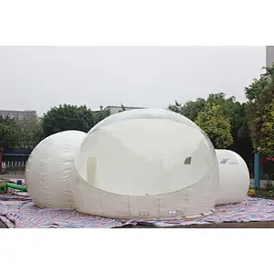 Inflatable white bubble ball-5+3+2m