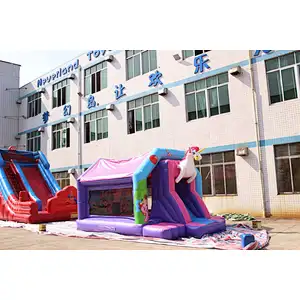 Inflatable unicorn bouncer