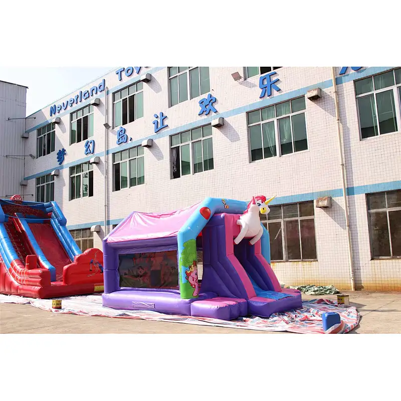 Inflatable unicorn bouncer