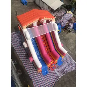 inflatable candy theme water slide-6x4.5x5.5m