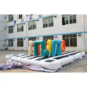 Inflatable piano theme bouncer-8x7x2.2m