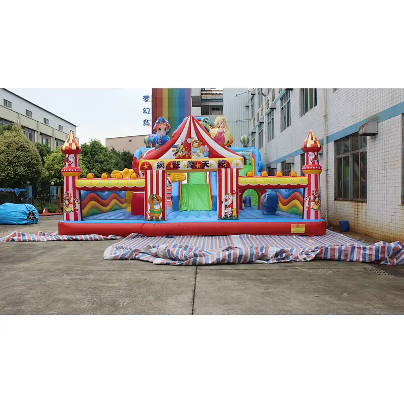 Inflatable Ferris wheel theme slide-20x10x7m