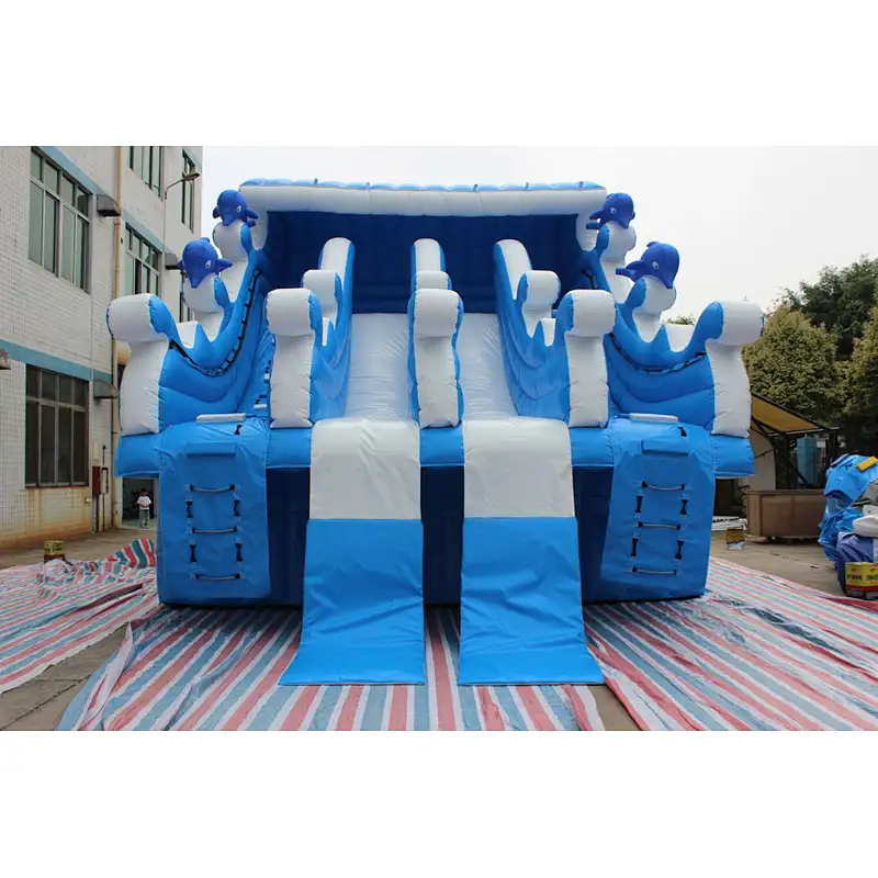 inflatable wave slide-8x6x7m