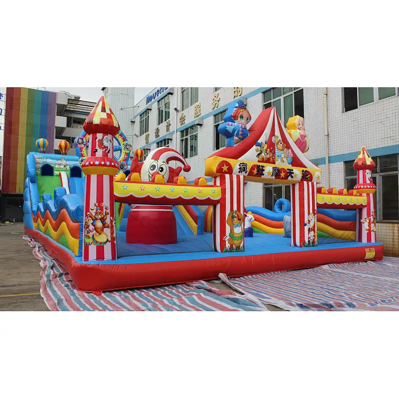 Inflatable Ferris wheel theme slide-20x10x7m