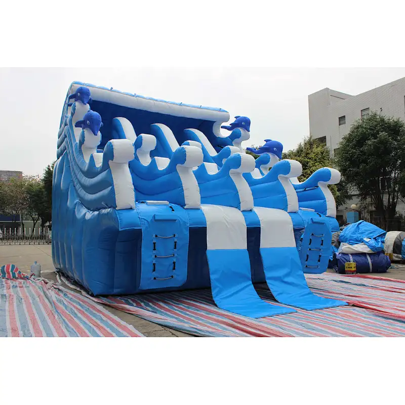 inflatable wave slide-8x6x7m