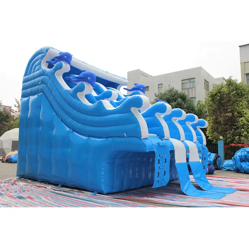 inflatable wave slide-8x6x7m