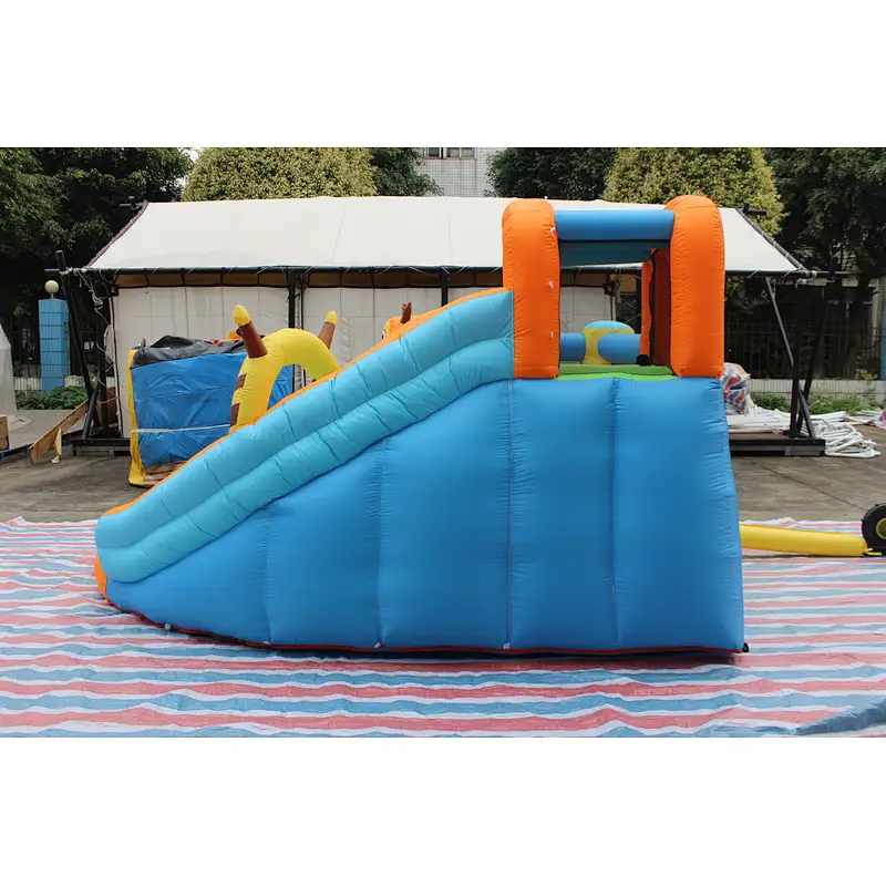 inflatable oxford cloth bee theme bouncer with slide