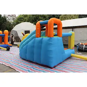 inflatable oxford cloth bee theme bouncer with slide