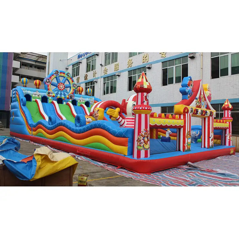 Inflatable Ferris wheel theme slide-20x10x7m