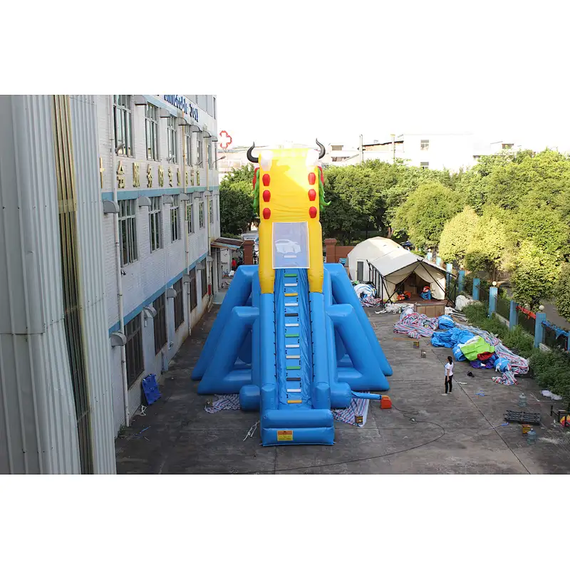 Inflatable giant water slide-42x10x10m