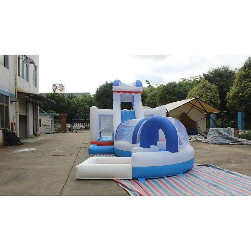 Inflatable shark theme combo-9x4x.5m