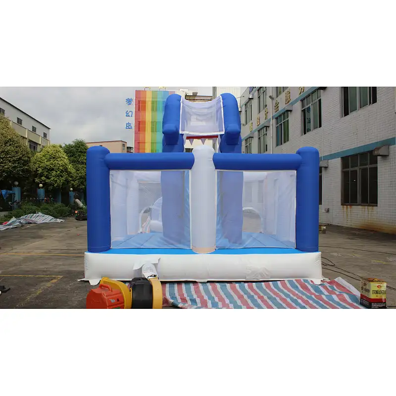 Inflatable shark theme combo-9x4x.5m